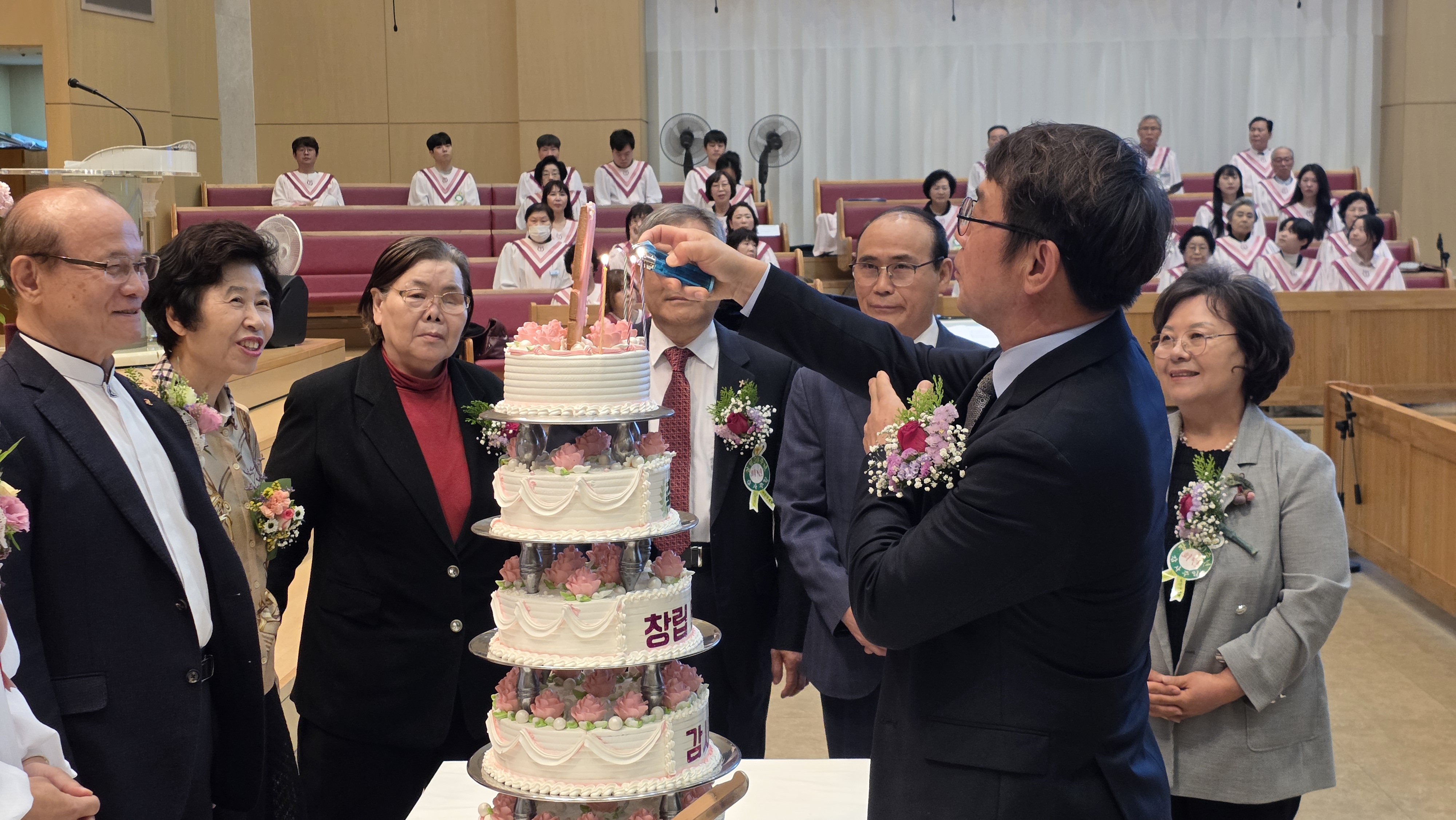 교회창립 50주년 기념 예배
