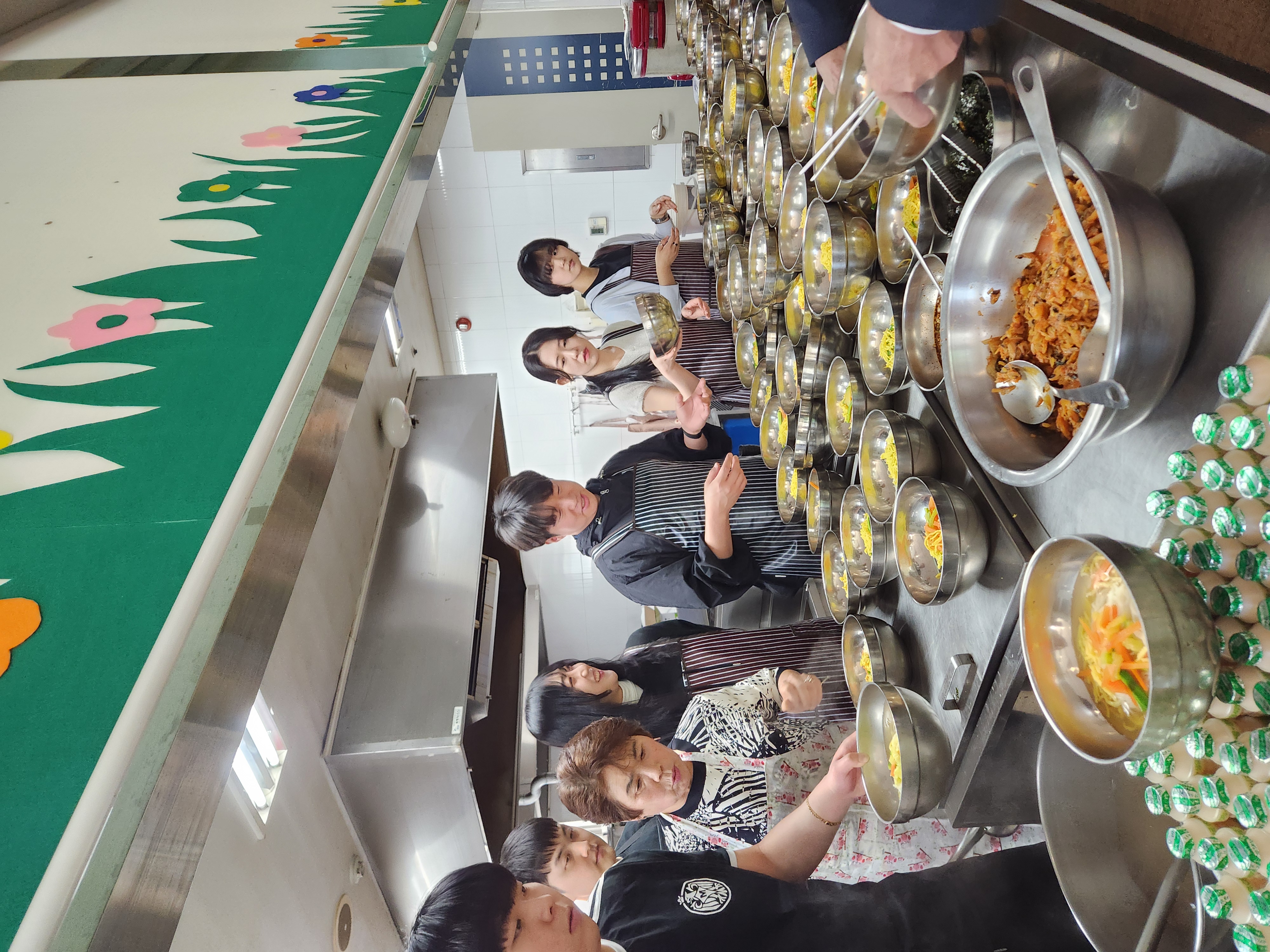 청년부 식당봉사